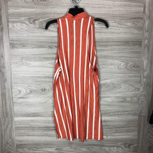 Michelle by Comune Stripe Surplice Tank - Picture 5 of 8